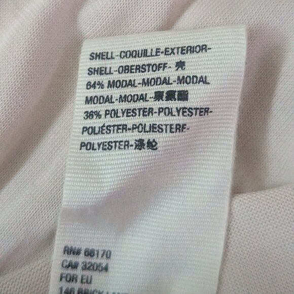 Free People Long Sleeve Top Cowl Neck Raw Edge Hem Drop Shoulder Size Small - Picture 6 of 8